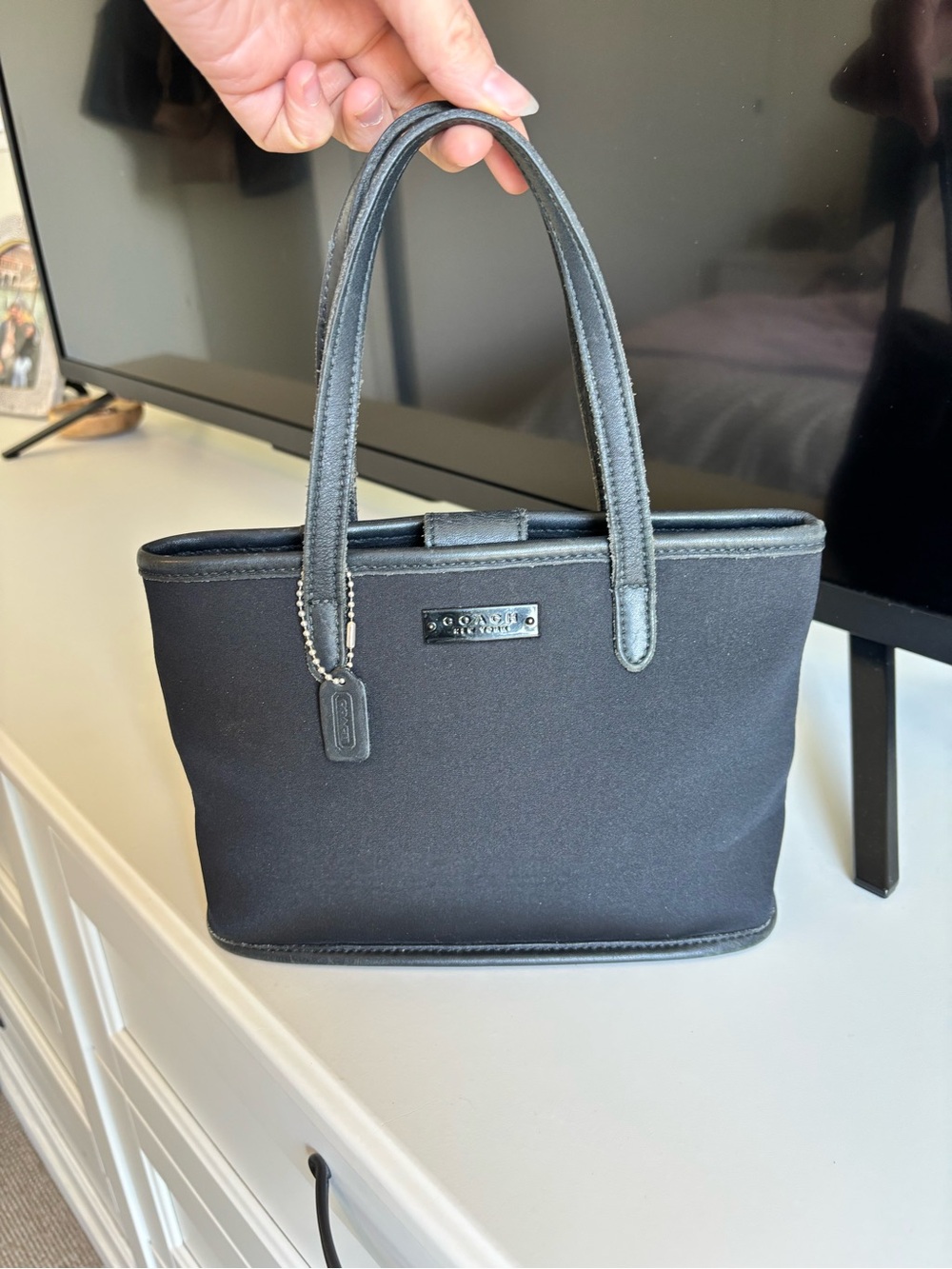 Vintage Coach Mini Tote